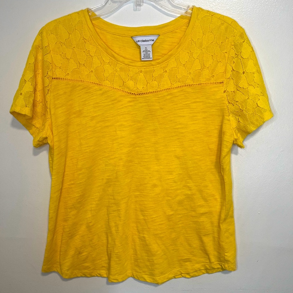 Liz Claiborne XL Cotton Tee